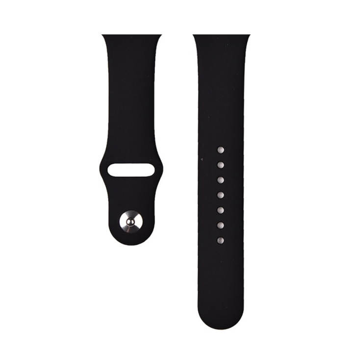 Devia armband Deluxe Sport för Apple Watch 41mm/ 40mm/ 38mm svart i gruppen SMARTPHONES & TABLETS / Træning, hjem og fritid / Apple Watch & Tilbehør / Tilbehør hos TP E-commerce Nordic AB (C78549)