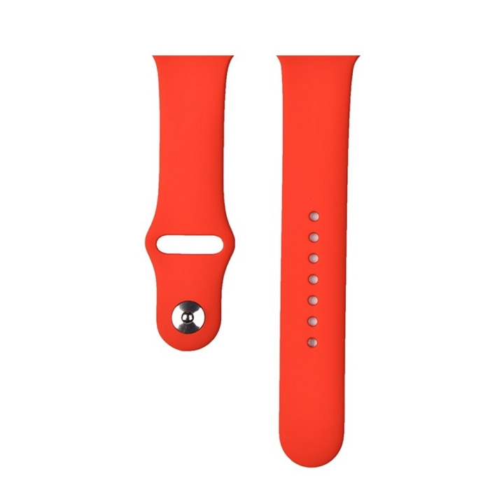 Devia armband Deluxe Sport för Apple Watch 41mm/ 40mm/ 38mm röd i gruppen SMARTPHONES & TABLETS / Træning, hjem og fritid / Apple Watch & Tilbehør / Tilbehør hos TP E-commerce Nordic AB (C78550)