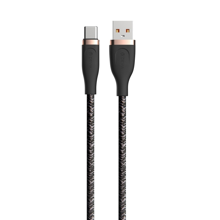 Devia kabel Star EC311 USB - USB-C 1,5 m 2,4A svart i gruppen SMARTPHONES & TABLETS / Opladere og kabler / Kabler / Kabler Type C hos TP E-commerce Nordic AB (C78615)