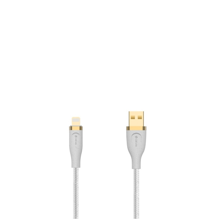 Devia kabel Star EC417 USB - Lightning 1,5 m 2,4A vit i gruppen SMARTPHONES & TABLETS / Opladere og kabler / Kabler / Kabler Lightning hos TP E-commerce Nordic AB (C78616)