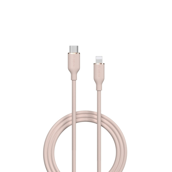 Devia kabel Jelly EC631 USB-C - Lightning 1,2 m 27W rosa i gruppen SMARTPHONES & TABLETS / Opladere og kabler / Kabler / Kabler Lightning hos TP E-commerce Nordic AB (C78640)