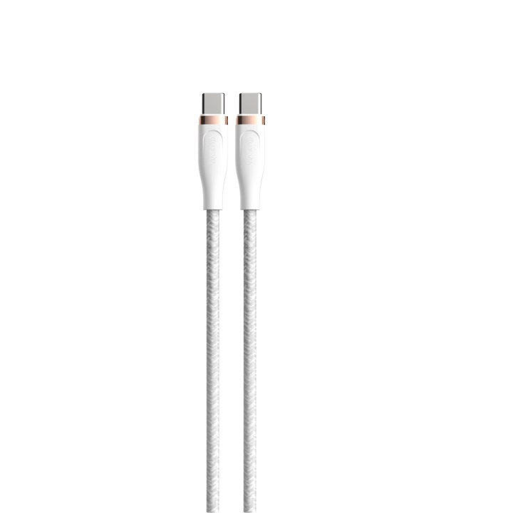 Devia kabel Star EC320 PD USB-C - USB-C 1,5 m 60W 3A vit i gruppen SMARTPHONES & TABLETS / Opladere og kabler / Kabler / Kabler Type C hos TP E-commerce Nordic AB (C78668)