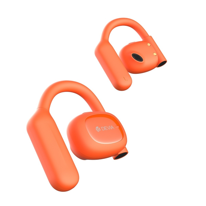 Devia Bluetooth-hörlurar OWS Star E2 orange i gruppen HJEMMEELEKTRONIK / Lyd & billede / Hovedtelefoner & Tilbehør / Hovedtelefoner hos TP E-commerce Nordic AB (C78676)