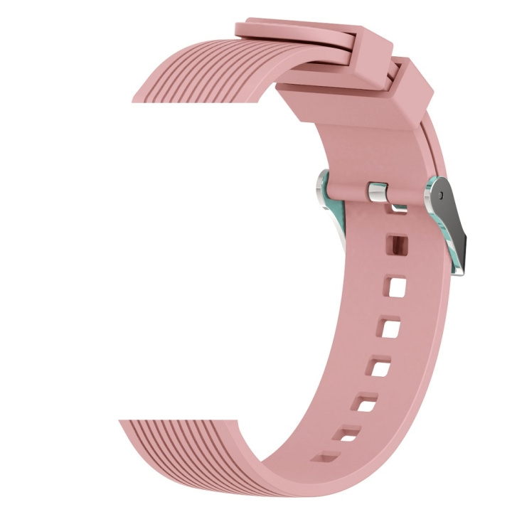 Devia band Deluxe Sport för Samsung Watch 1/2/3 46mm (22mm) rosa i gruppen SPORT, FRITID & HOBBY / Smartwatch & Aktivitetsmåler / Tilbehør hos TP E-commerce Nordic AB (C78685)