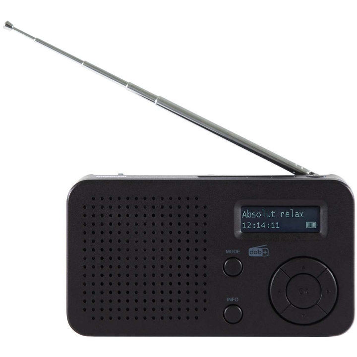 imperial DABMAN 17 DAB+ / FM Stereo Radio Sort i gruppen HJEMMEELEKTRONIK / Lyd & billede / Hjemmebiograf, HiFi & Bærbar / Radio og vækkeure / Radio hos TP E-commerce Nordic AB (C78743)