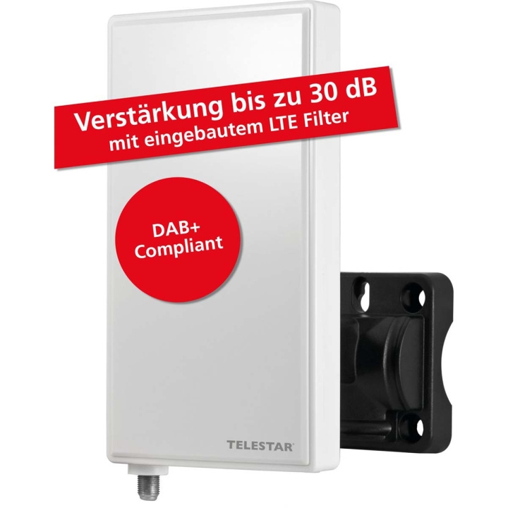 TELESTAR ANTENNA 3 LTE FullHD DVB-T udendørs antenne med LTE-filter i gruppen HJEMMEELEKTRONIK / Lyd & billede / Tv og tilbehør / Antenner og tilbehør hos TP E-commerce Nordic AB (C78764)