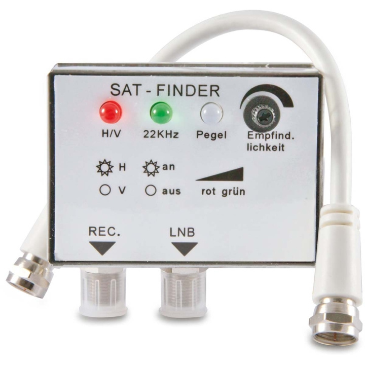 TELESTAR Satfinder med LED og kabel i gruppen HJEMMEELEKTRONIK / Lyd & billede / Tv og tilbehør / Antenner og tilbehør hos TP E-commerce Nordic AB (C78787)