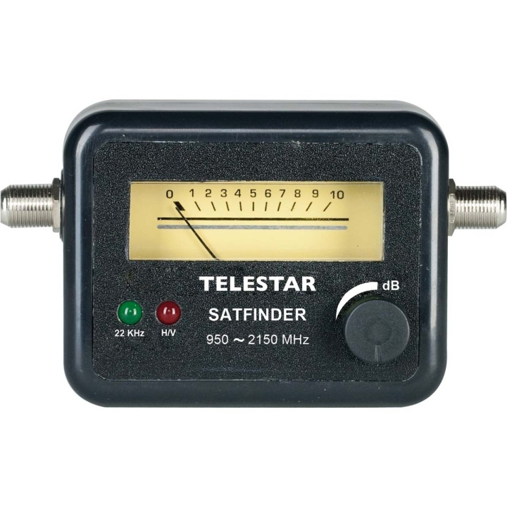 TELESTAR Satfinder med analogt display i gruppen HJEMMEELEKTRONIK / Kabler og adaptere / Audio Digital hos TP E-commerce Nordic AB (C78788)