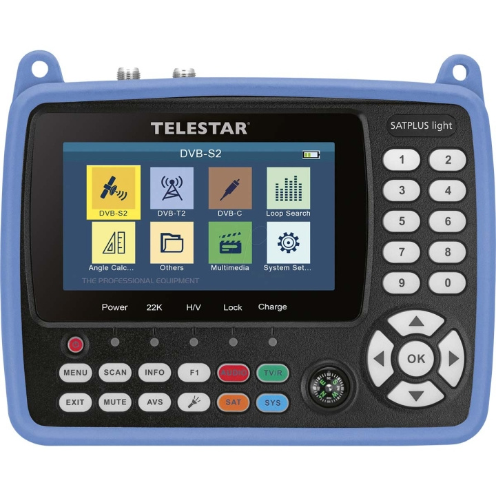 TELESTAR SATPLUS LIGHT digital combo-målemodtager i gruppen HJEMMEELEKTRONIK / Lyd & billede / Tv og tilbehør / Antenner og tilbehør hos TP E-commerce Nordic AB (C78790)