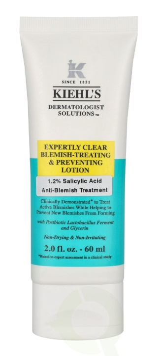 Kiehl\'s Expertly Clear Acne-Treating & Preventing Lotion 60 ml i gruppen SKØNHED & HELSE / Hudpleje / Kropspleje / Body lotion hos TP E-commerce Nordic AB (C78860)