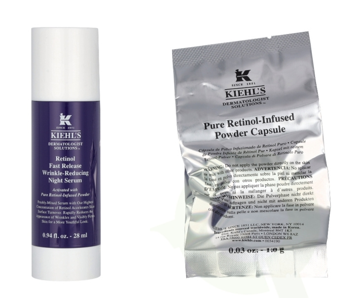 Kiehl\'s Retinol Fast Release Wrinkle-Reducing Night Serum 28 ml i gruppen SKØNHED & HELSE / Hudpleje / Ansigt / Hudserum hos TP E-commerce Nordic AB (C78861)