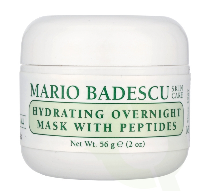 Mario Badescu Hydrating Overnight Mask With Peptides 59 ml i gruppen SKØNHED & HELSE / Hudpleje / Ansigt / Ansigtscreme hos TP E-commerce Nordic AB (C78868)