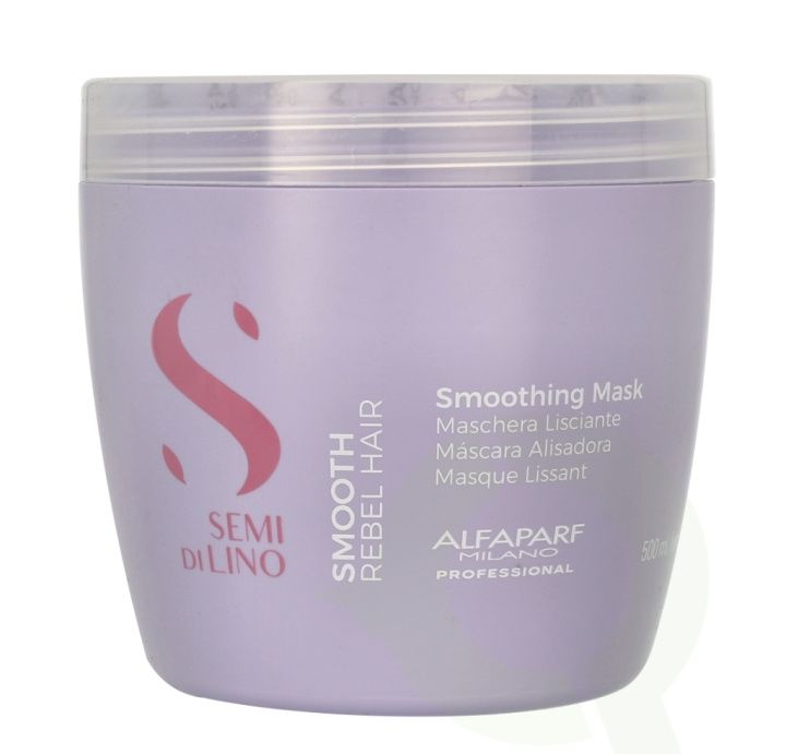 Alfaparf Semi Di Lino Smoothing Mask 500 ml i gruppen SKØNHED & HELSE / Hudpleje / Ansigt / Ansigtscreme hos TP E-commerce Nordic AB (C78904)