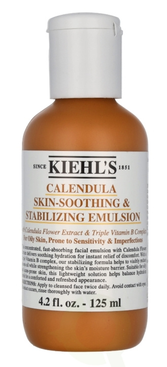 Kiehl\'s Calendula Skin-Soothing & Stabilizing Emulsion 125 ml i gruppen SKØNHED & HELSE / Hudpleje / Ansigt / Ansigtsolie hos TP E-commerce Nordic AB (C78906)