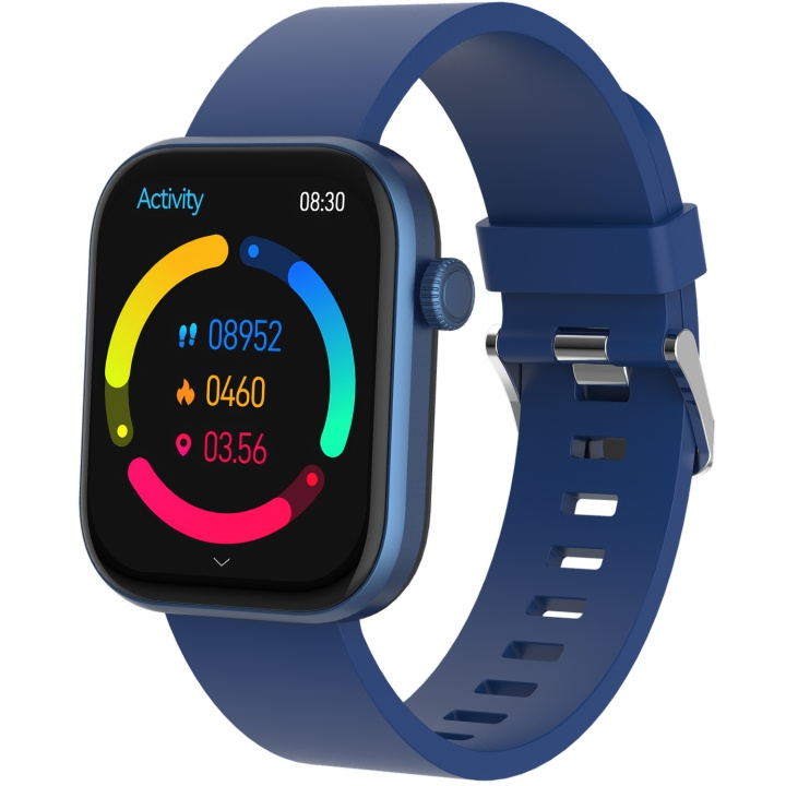 Denver Bluetooth AMOLED Smart Watch Blå i gruppen SPORT, FRITID & HOBBY / Smartwatch & Aktivitetsmåler / Smartwatches hos TP E-commerce Nordic AB (C78953)