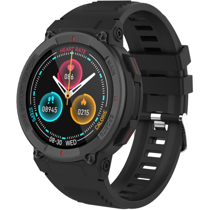 Denver Bluetooth smartwatch med GPS Svart i gruppen SPORT, FRITID & HOBBY / Smartwatch & Aktivitetsmåler / Smartwatches hos TP E-commerce Nordic AB (C78955)