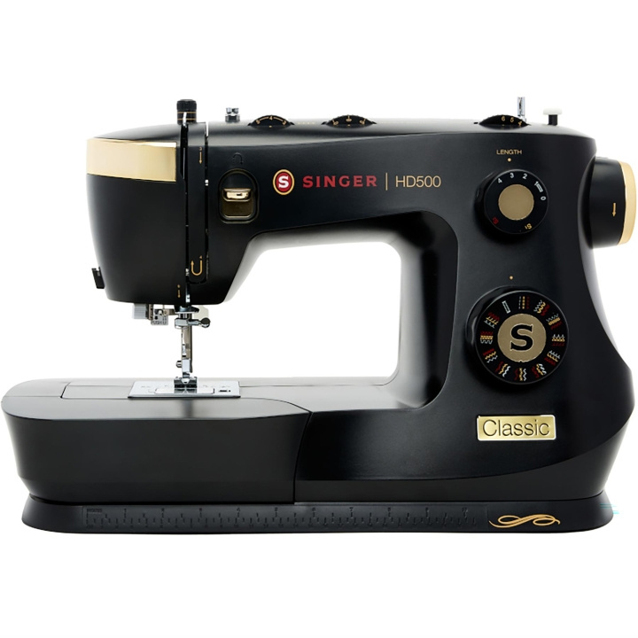 Singer Symaskin HD500 Classic Gold 32 Sömmar, Robust i gruppen HJEM, HUS & HAVE / Husholdningsapparater / Symaskiner og tilbehør / Symaskiner hos TP E-commerce Nordic AB (C78963)