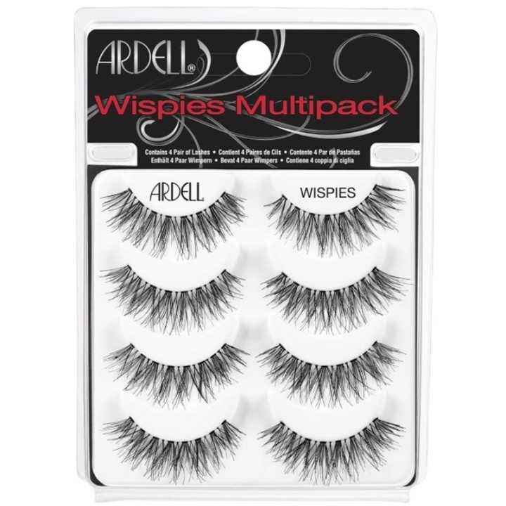 Ardell Wispies 4-pack i gruppen SKØNHED & HELSE / Makeup / Øjne og øjenbryn / Falske øjenvipper hos TP E-commerce Nordic AB (C78990)