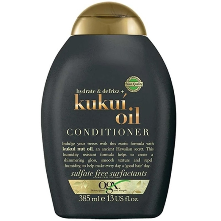 OGX Kukui Oil Conditioner 385ml i gruppen SKØNHED & HELSE / Hår og styling / Hårpleje / Balsam hos TP E-commerce Nordic AB (C78993)