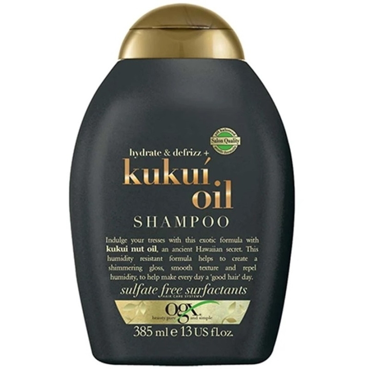 OGX Kukui Oil Shampoo 385ml i gruppen SKØNHED & HELSE / Hår og styling / Hårpleje / Shampoo hos TP E-commerce Nordic AB (C78994)