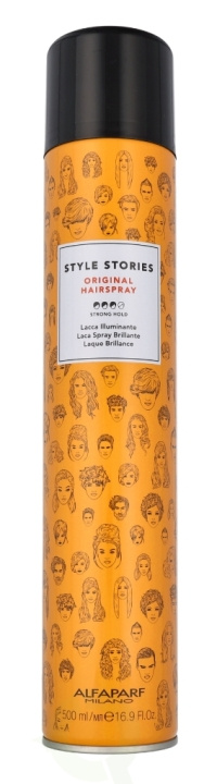 Alfaparf Style Stories Original Hairspray 500 ml i gruppen SKØNHED & HELSE / Hår og styling / Hår styling / Hårspray hos TP E-commerce Nordic AB (C79016)