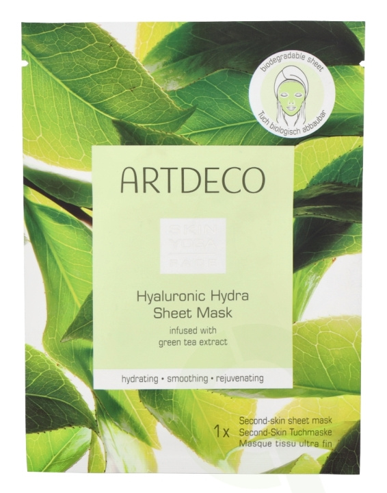 Artdeco Hyaluronic Hydra Sheet Mask 23 ml All Skin Types i gruppen SKØNHED & HELSE / Hudpleje / Ansigt / Masker hos TP E-commerce Nordic AB (C79074)