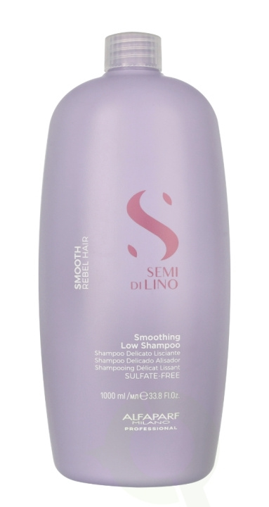 Alfaparf Semi Di Lino Smoothing Low Shampoo 1000 ml i gruppen SKØNHED & HELSE / Hår og styling / Hårpleje / Shampoo hos TP E-commerce Nordic AB (C79076)