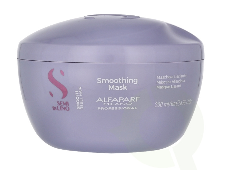 Alfaparf Semi Di Lino Smoothing Mask 200 ml i gruppen SKØNHED & HELSE / Hår og styling / Hårpleje / Hårmaske hos TP E-commerce Nordic AB (C79077)