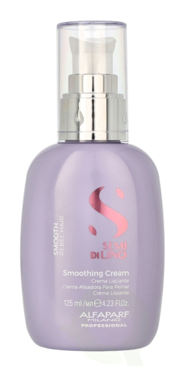 Alfaparf Semi Di Lino Smoothing Cream 125 ml i gruppen SKØNHED & HELSE / Hår og styling / Hårpleje hos TP E-commerce Nordic AB (C79078)