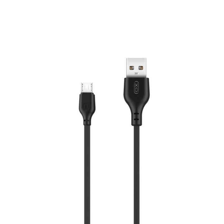 XO kabel NB103 USB - microUSB 2,0 m 2,1A svart i gruppen COMPUTERTILBEHØR / Kabler og adaptere / USB / Micro-USB hos TP E-commerce Nordic AB (C79140)