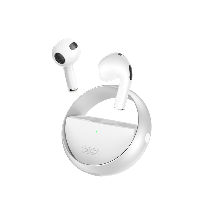 XO Bluetooth-hörlurar X31 TWS vit i gruppen HJEMMEELEKTRONIK / Lyd & billede / Hovedtelefoner & Tilbehør / Hovedtelefoner hos TP E-commerce Nordic AB (C79297)