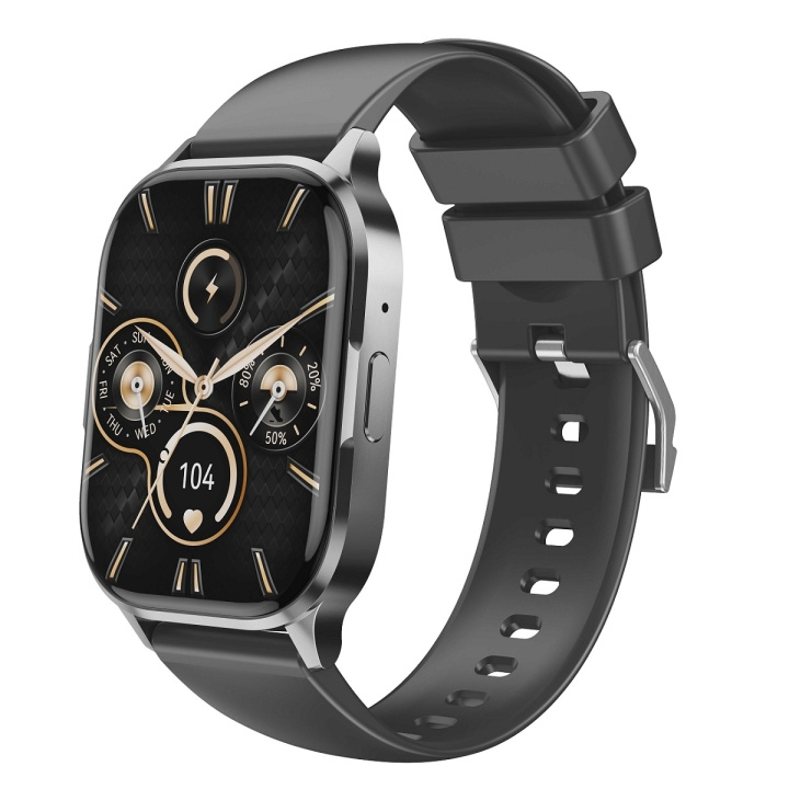 XO smartklocka J10 Amoled svart i gruppen SPORT, FRITID & HOBBY / Smartwatch & Aktivitetsmåler / Smartwatches hos TP E-commerce Nordic AB (C79322)