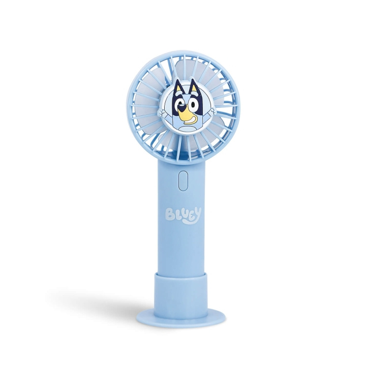 BLUEY Håndholdt mini blæser med 3D tegneseriefigur i gruppen HJEM, HUS & HAVE / Ventilator & Klima apparater / Varme ventilatorer hos TP E-commerce Nordic AB (C79343)