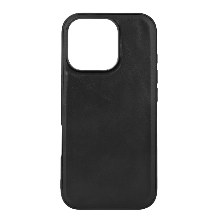 Buffalo Backcover Leather MagSeries iPhone 16 Pro Black i gruppen SMARTPHONES & TABLETS / Mobil Beskyttelse / Apple / iPhone 16 hos TP E-commerce Nordic AB (C79382)