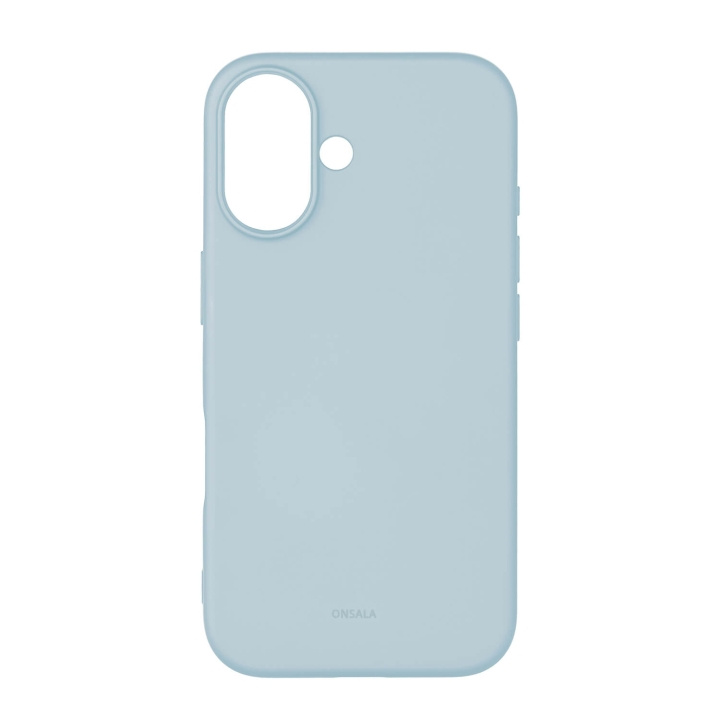 Onsala Mobilcover med Silikone Feel Concrete - iPhone 16 i gruppen SMARTPHONES & TABLETS / Mobil Beskyttelse / Apple / iPhone 16 hos TP E-commerce Nordic AB (C79420)