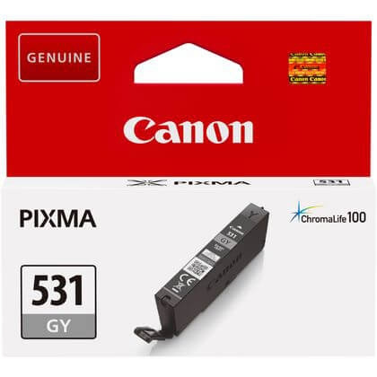 Canon Ink 6122C001 CLI-531 Grey i gruppen COMPUTERTILBEHØR / Printere og tilbehør / Blæk og toner / Blækpatroner / Canon hos TP E-commerce Nordic AB (C79427)