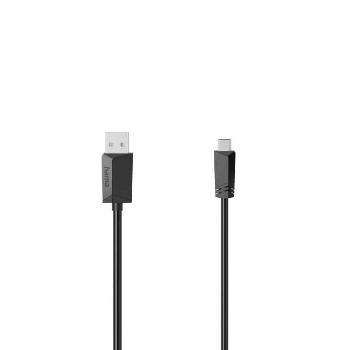 Hama Cable USB A-USB B Mini 480 Mbit/s Black 1.5m i gruppen COMPUTERTILBEHØR / Kabler og adaptere / USB / Mini-USB / Kabler hos TP E-commerce Nordic AB (C79450)