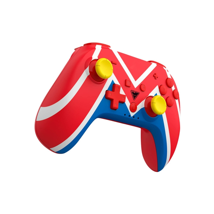 DragonShock Trådløs Controller Poptop til NSW Mario i gruppen HJEMMEELEKTRONIK / Spilkonsoller og tilbehør / Nintendo Switch / Tilbehør hos TP E-commerce Nordic AB (C79480)