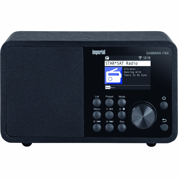 imperial DABMAN i160 DAB+ og internetradio Sort i gruppen HJEMMEELEKTRONIK / Lyd & billede / Hjemmebiograf, HiFi & Bærbar / Radio og vækkeure / Radio hos TP E-commerce Nordic AB (C79503)