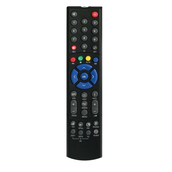 TELESTAR Remote Control PVR 235 DIGINOVA 21 HD,23 CI+,25 smartDIGINOVA AS 1, T 10 IR Black i gruppen HJEMMEELEKTRONIK / Lyd & billede / Tv og tilbehør / Fjernbetjeninger hos TP E-commerce Nordic AB (C79511)