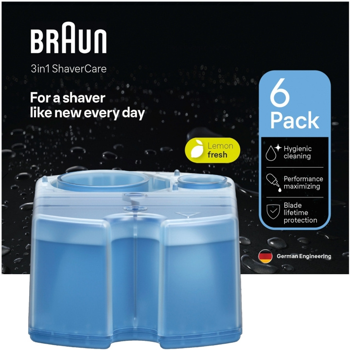 Braun Rengöringsrefill CCR5+1 i gruppen SKØNHED & HELSE / Hår og styling / Barbering og trimning / Barbermaskiner hos TP E-commerce Nordic AB (C79525)