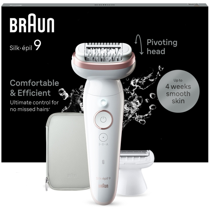 Braun Epilator Silk-épil 9 SES9-030 i gruppen SKØNHED & HELSE / Hår og styling / Hårfjerning / Epilatorer hos TP E-commerce Nordic AB (C79529)