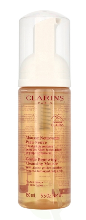 Clarins Gentle Renewing Cleansing Mousse w/Pump 150 ml i gruppen SKØNHED & HELSE / Hudpleje / Ansigt / Rengøring hos TP E-commerce Nordic AB (C79557)