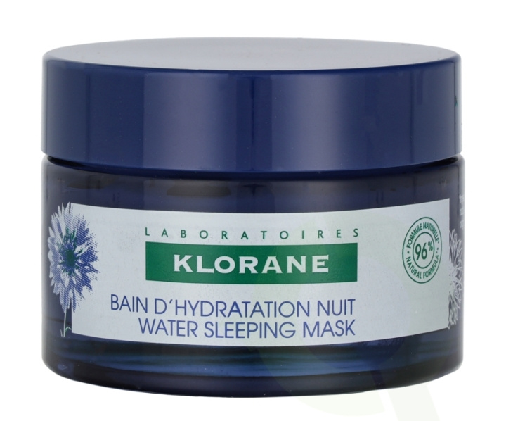 Klorane Water Sleeping Mask - Cornflower & Hyaluronic Acid 50 ml i gruppen SKØNHED & HELSE / Hudpleje / Ansigt / Ansigtscreme hos TP E-commerce Nordic AB (C79636)