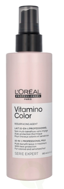 L\'Oreal Serie Expert Vitamino Color 10-In-1 Prof. Milk 190 ml For Colored And Sensitized Hair i gruppen SKØNHED & HELSE / Hår og styling / Hårpleje / Gloss hos TP E-commerce Nordic AB (C79699)