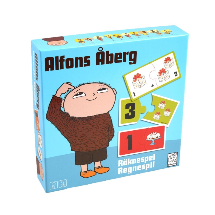 Barbo Toys Alfons Åberg Sjov med matematik i gruppen LEGETØJ, BØRN & BABY / Legetøj / Tegne og tælle hos TP E-commerce Nordic AB (C79740)