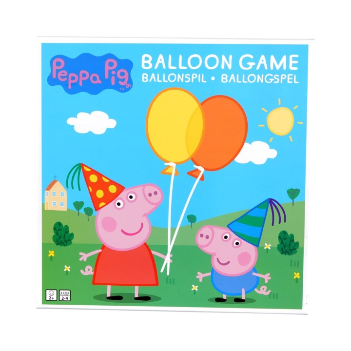 Barbo Toys Peppa Pig Match en ballon i gruppen LEGETØJ, BØRN & BABY / Legetøj / Brætspil / Spil til børn hos TP E-commerce Nordic AB (C79743)