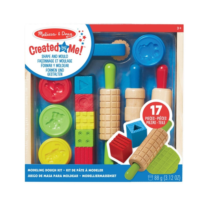 Melissa & Doug Skabt af mig! Modeling Dough Kit Shape and Mould i gruppen LEGETØJ, BØRN & BABY / Legetøj / Hobbyartikler hos TP E-commerce Nordic AB (C79776)