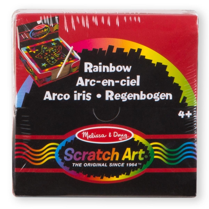 Melissa & Doug Scratch Art Mini Notes Regnbue i gruppen LEGETØJ, BØRN & BABY / Legetøj / Tegne og tælle hos TP E-commerce Nordic AB (C79778)