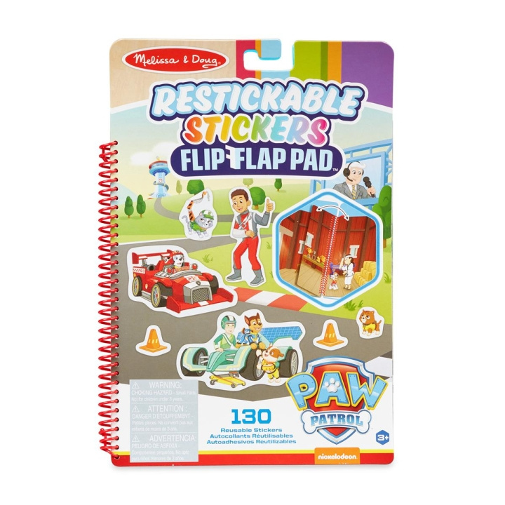 Melissa & Doug Genanvendelig klistermærkepude Paw Patrol Classic Missions i gruppen LEGETØJ, BØRN & BABY / Legetøj / Hobbyartikler hos TP E-commerce Nordic AB (C79779)